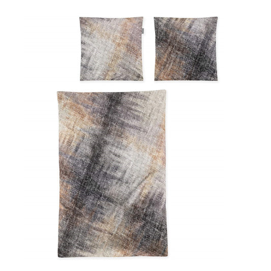 Irisette Flausch Cotton Bettwäsche Zobel 8550-11 grau beige 135x200