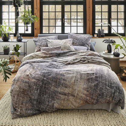 Irisette Flausch Cotton Bettwäsche Zobel 8550-11 grau 135x200