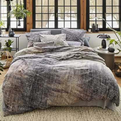 Irisette Flausch Cotton Bettwäsche Zobel 8550-11 grau beige 135x200