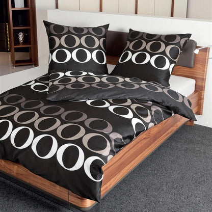 4 tlg. Bettwäsche Janine Mako Satin Riback 87034-07 135x200