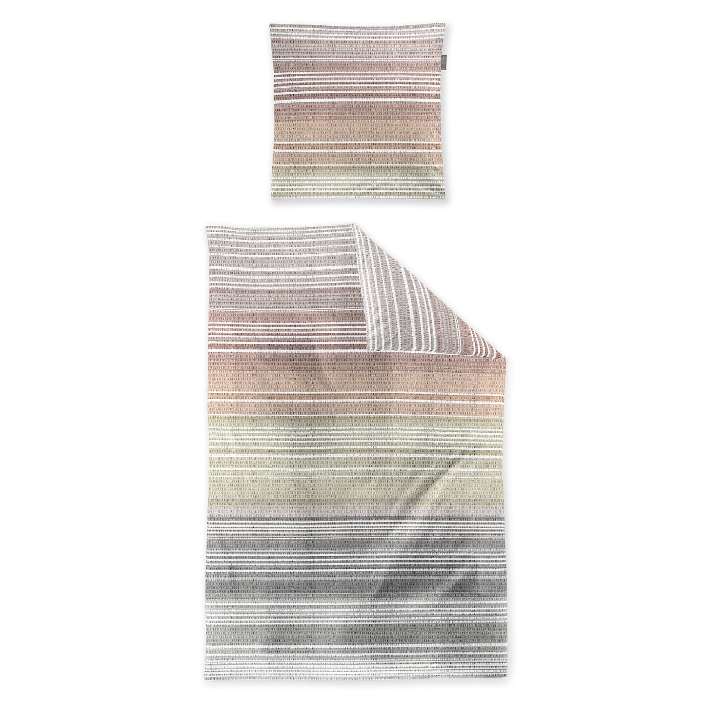 Irisette Seersucker Bettwäsche Easy 8706-90 Streifen bunt 135x200