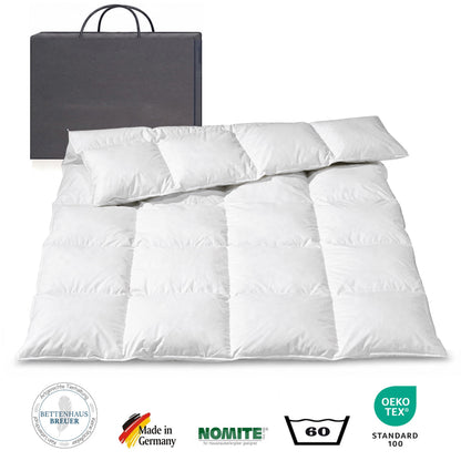Daunendecke 135 x 200 cm warm sibirische Daunen