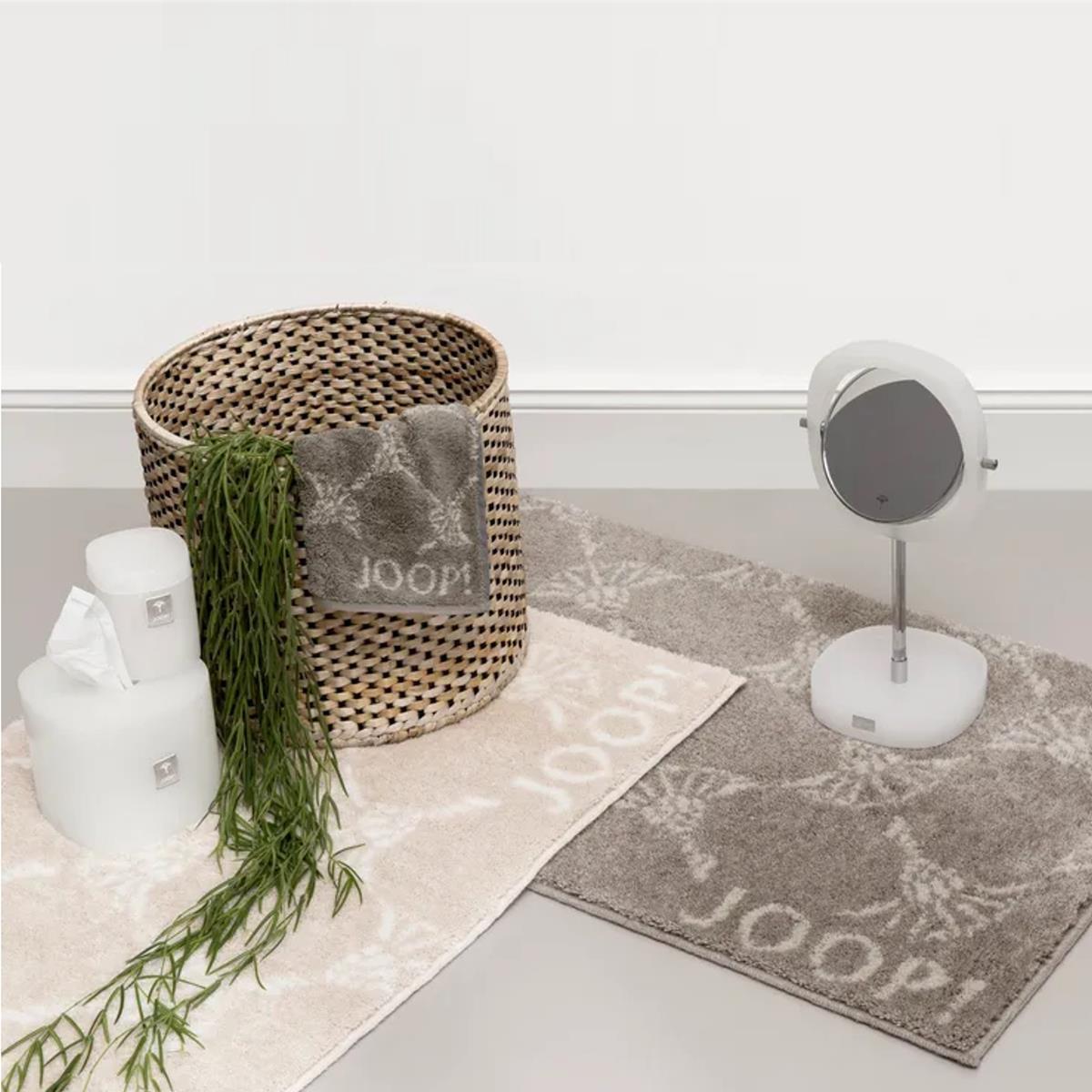 Joop! Badteppich Duschvorleger Badematte New Cornflower natur 60x90