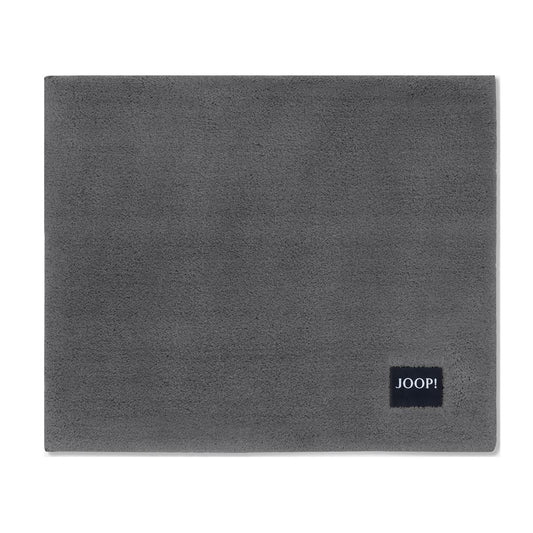 Joop! Badteppich Duschvorleger Badematte basic anthrazit 50x60