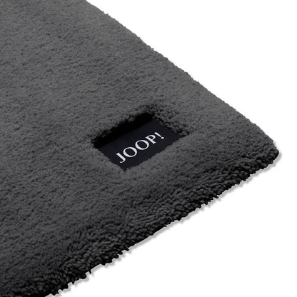 Joop! Badteppich Duschvorleger Badematte basic anthrazit 70x120
