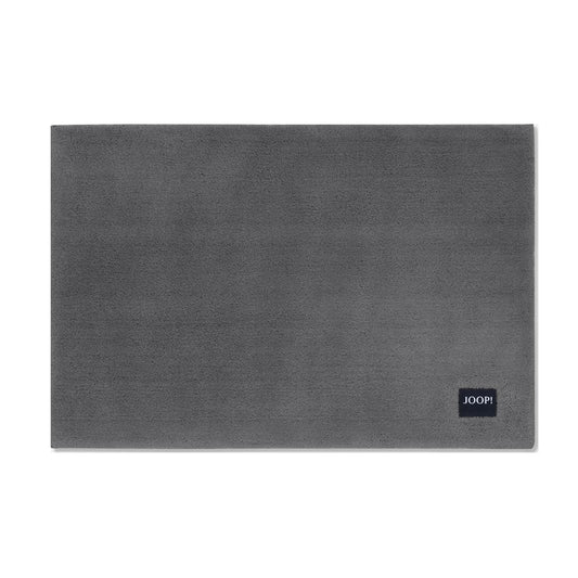 Joop! Badteppich Duschvorleger Badematte basic anthrazit 60x90
