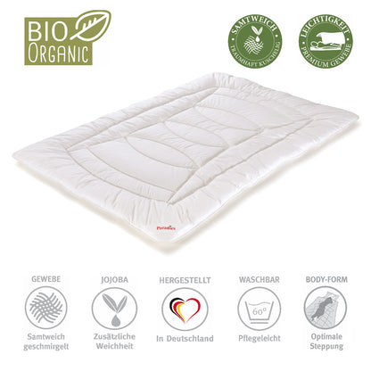 Paradies Sommer Bettdecke Bella Bio sommerleicht Sommerdecke 155x220