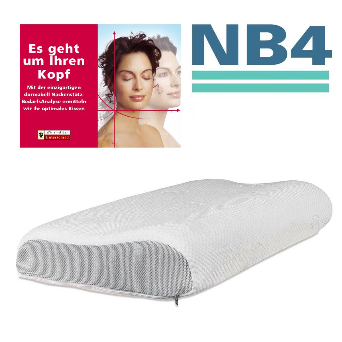 Orthopädisches Dormabell Cervical Nackenstützkissen NB4 Talalay Latex