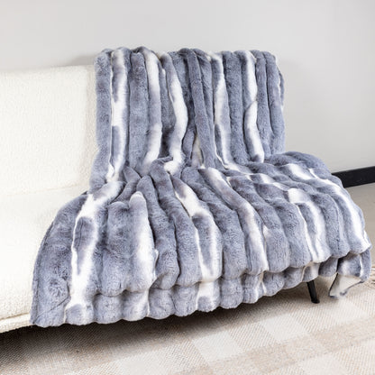 Felldecke Star Home Wohndecke Chinchilla Webpelz Fell 150x200