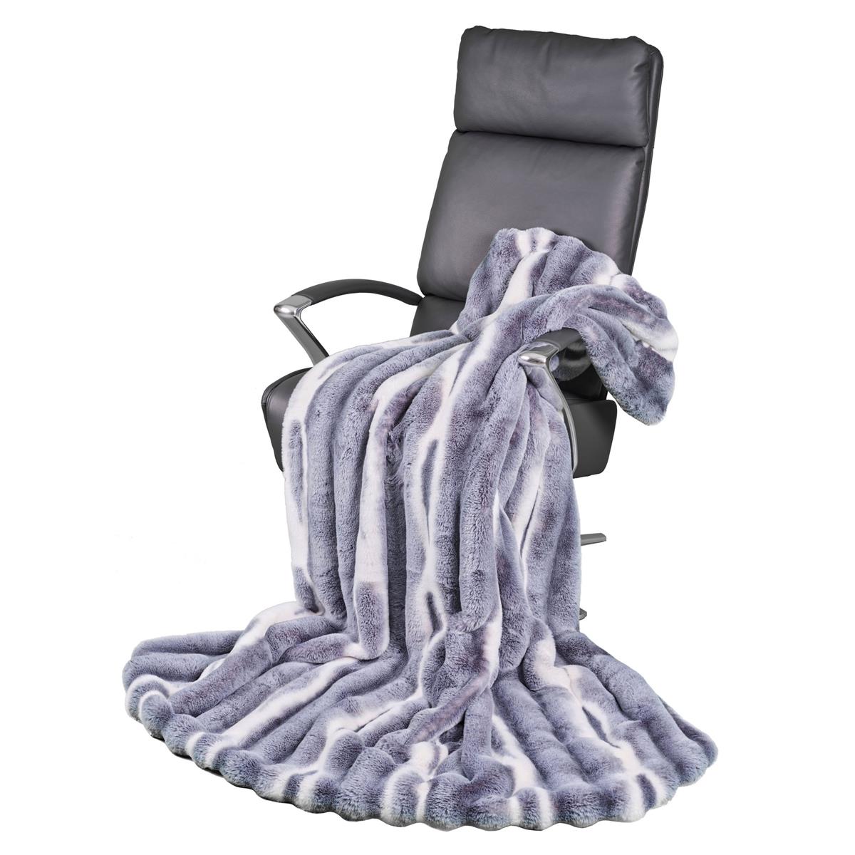 Felldecke Star Home Wohndecke Chinchilla Webpelz Fell 150x200