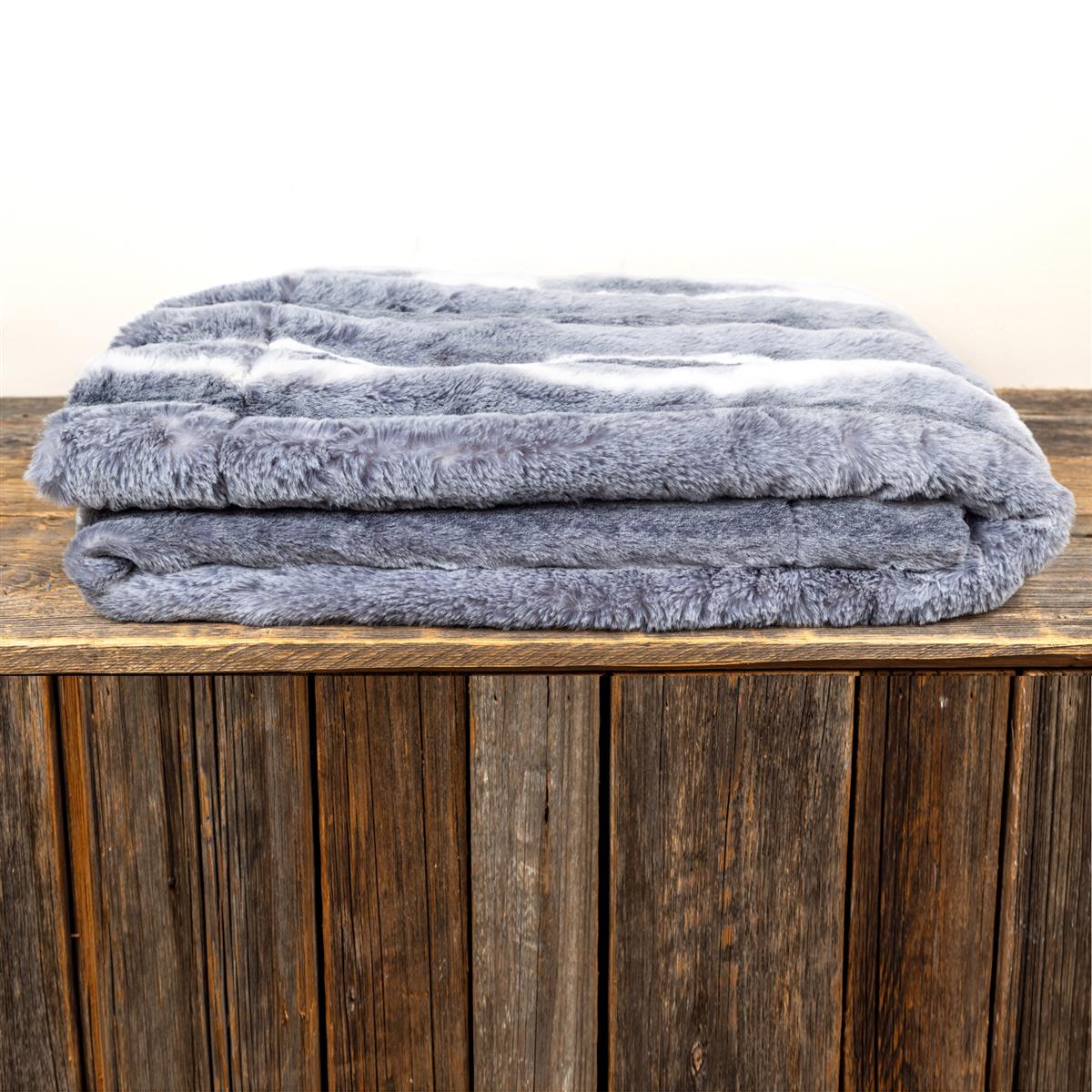 Felldecke Star Home Wohndecke Chinchilla Webpelz Fell 150x200
