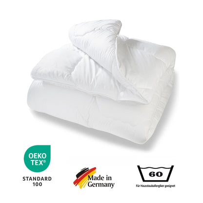 Extra warme Winter Bettdecke Duo Steppbett Baumwollbezug 155x220 95°