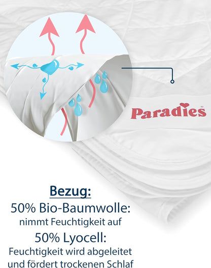 Paradies Cool Comfort Bio kühlend Sommer Bettdecke Sommerdecke 135x200