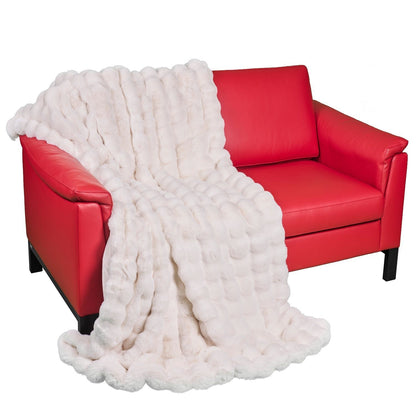 Star Home Wohndecke Felldecke Webpelz Cosy creme 150x200