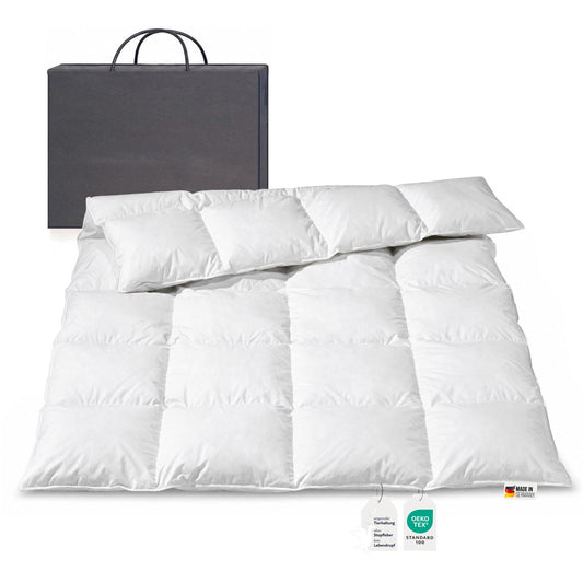 Daunendecke 135 x 200 cm warm sibirische Daunen