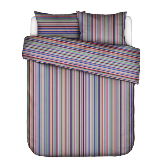 Bettwäsche Essenza Satin Donna Multi Streifen bunt 135x200