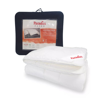 eine Bettdecke 135x200 gefaltet mit tasche extra warm hersteller paradies