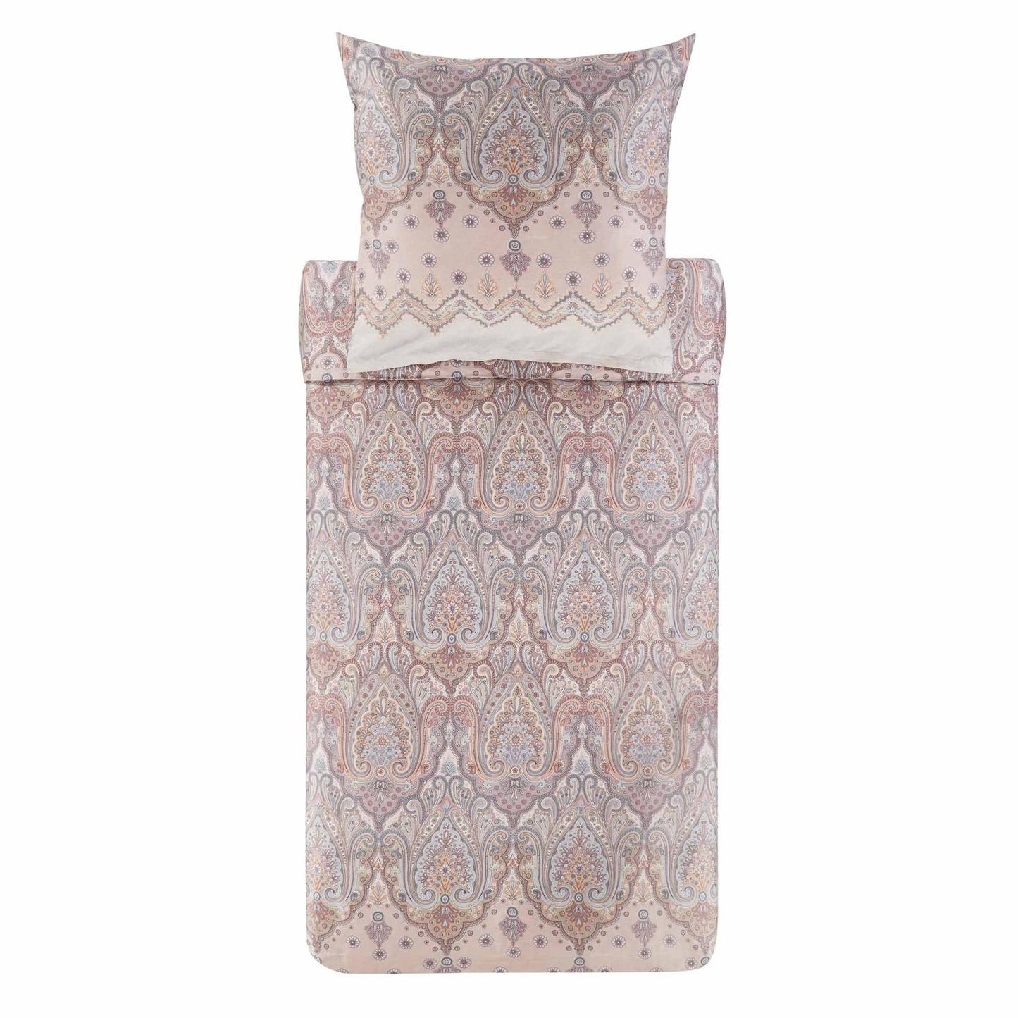 Bettwäsche Bassetti Mako Satin Isolabella 41 beige grau 135x200