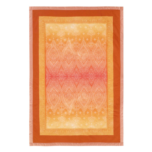 Bassetti Granfoulard Plaid Decke Wohndecke Kerala O1 orange 135x190