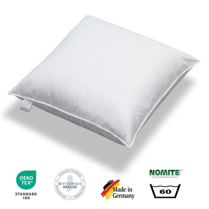 Extra dickes Kopfkissen 1600g 100% neue sibirische Federn 80x80 fest