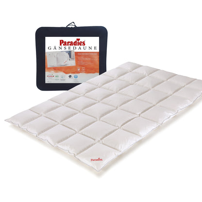 Paradies Gänsedaunen Bettdecke Melinda Daunendecke medium warm 135x200