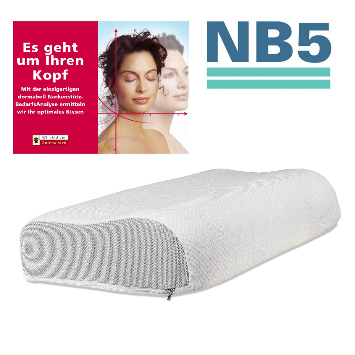 Orthopädisches Dormabell Cervical Nackenstützkissen NB5 Talalay Latex