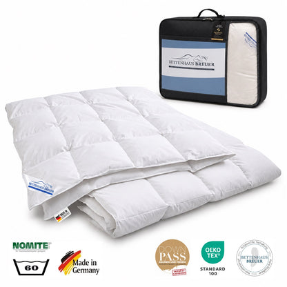 Daunendecke 155 x 220 cm Sommer 60% Daunen