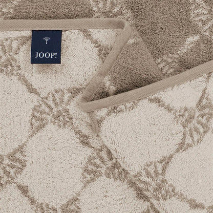 2 Stück Joop! Handtuch Cornflower 1721-30 sand 50x100