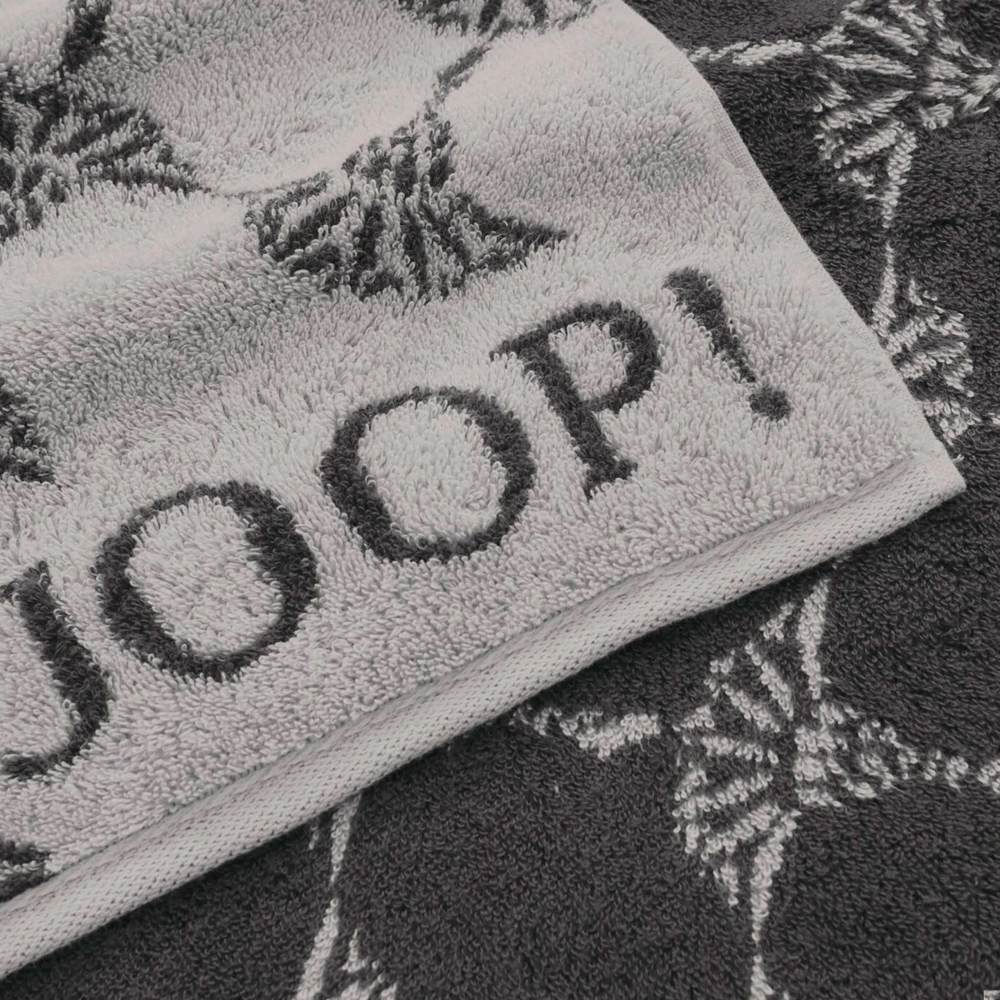 2 Stück Joop! Handtuch Cornflower 1721-77 platin 50x100