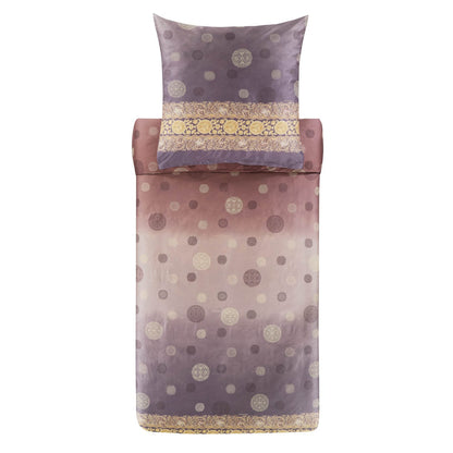 Bettwäsche Bassetti Mako Satin Pallavicino G1 grau braun beige 200x200