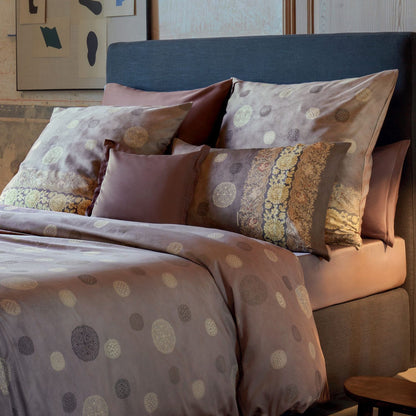 Bettwäsche Bassetti Mako Satin Pallavicino G1 grau braun beige 155x220