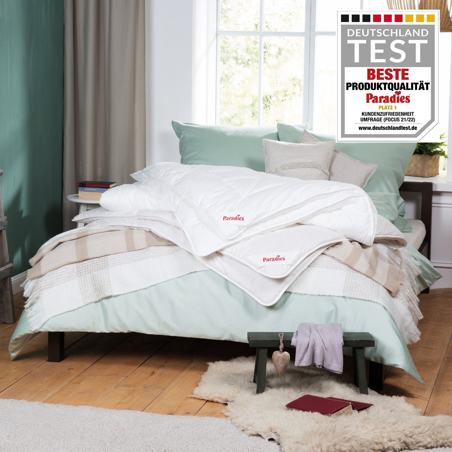 Paradies Halia-Fill winterwarm extra warme Bettdecke Decke 135x200