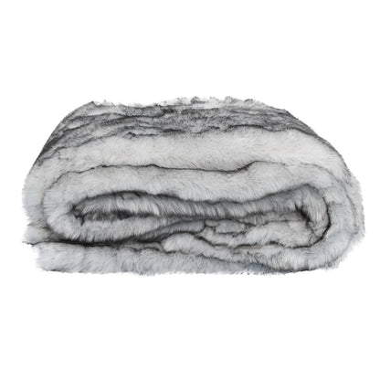Felldecke Star Home Wohndecke Phoenix Webpelz Fell silber 150x200