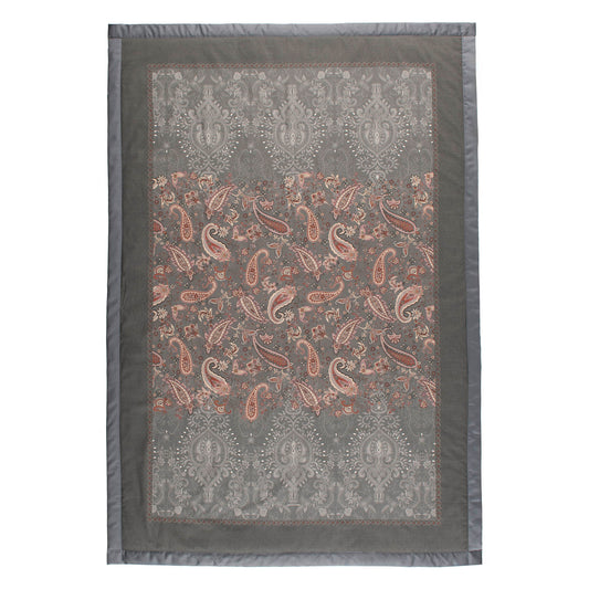 Bassetti Granfoulard Plaid Decke Wohndecke Monnalisa G1 grau 135x190