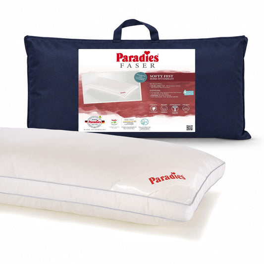Paradies Softy fest Kopfkissen hohes Bauschvolumen Außensteg 40x80
