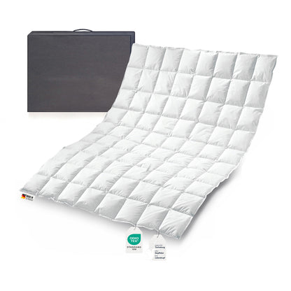 Sommer Daunendecke 100% canadische Daunen Sommerdecke 135x200 250g