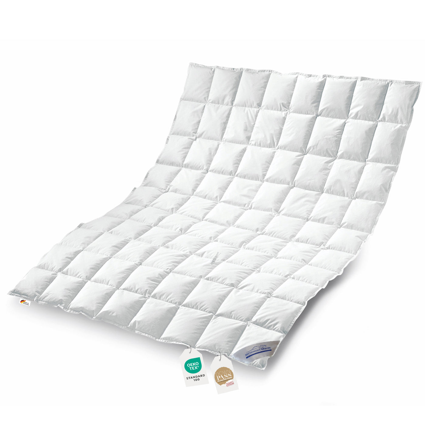 Daunenpass Sommer Daunen Bettdecke Sommerbett Sommerdecke 360g 200x200