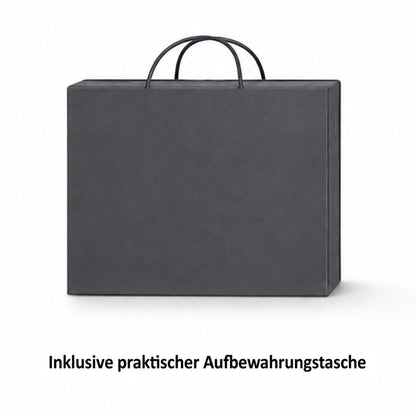Daunendecke 840g canadische Daunen Bettdecke medium 155x220 100% natur