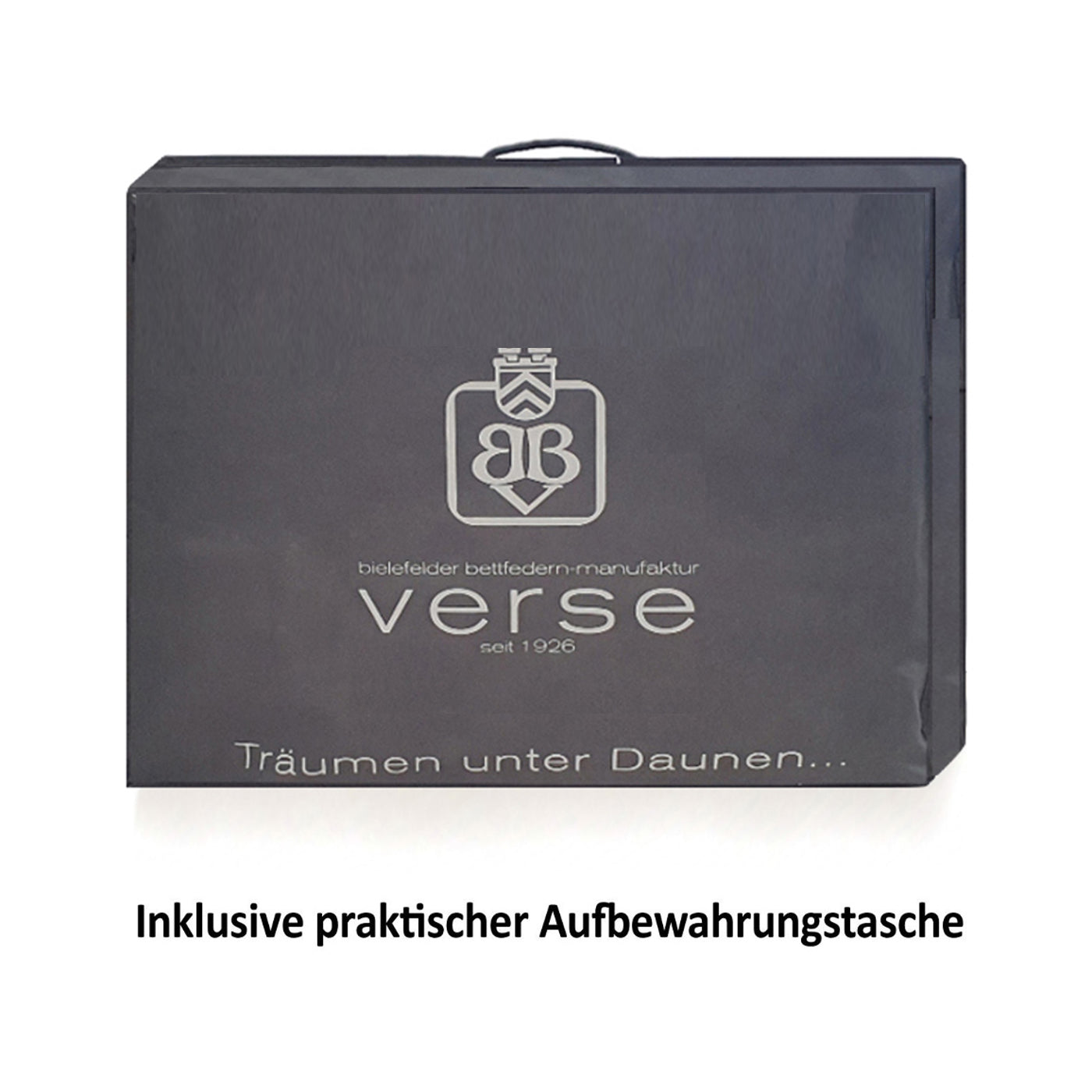 Extra warme 100% Winter Daunendecke sibirische Daunen 155x220 1440g BB