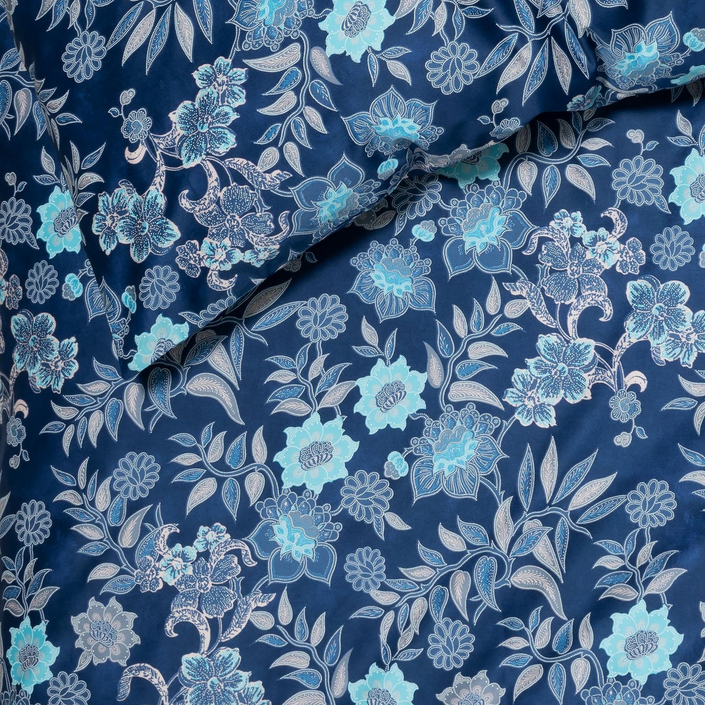 Bettwäsche Bassetti Mako Satin Varigotti B1 blau 135x200