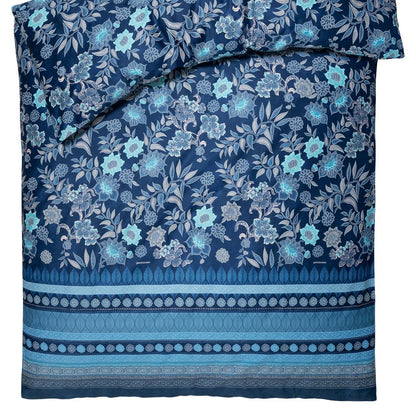 Bettwäsche Bassetti Mako Satin Varigotti B1 blau 135x200