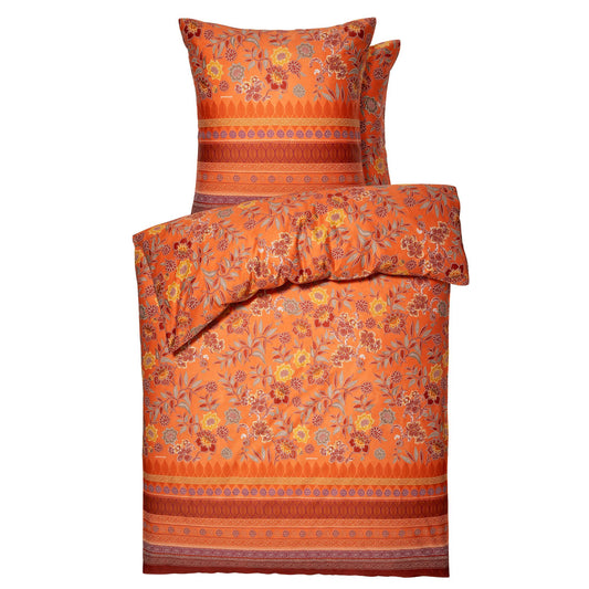 Bettwäsche Bassetti Mako Satin Varigotti O1 orange 135x200