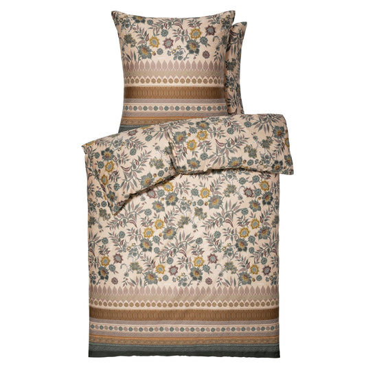 Bettwäsche Bassetti Mako Satin Varigotti V1 grün 135x200