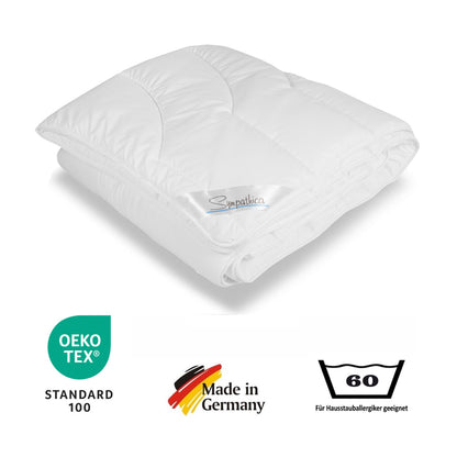 Warme Allergiker Winter Bettdecke Duo Steppbett Klimafaser 155x220 60°