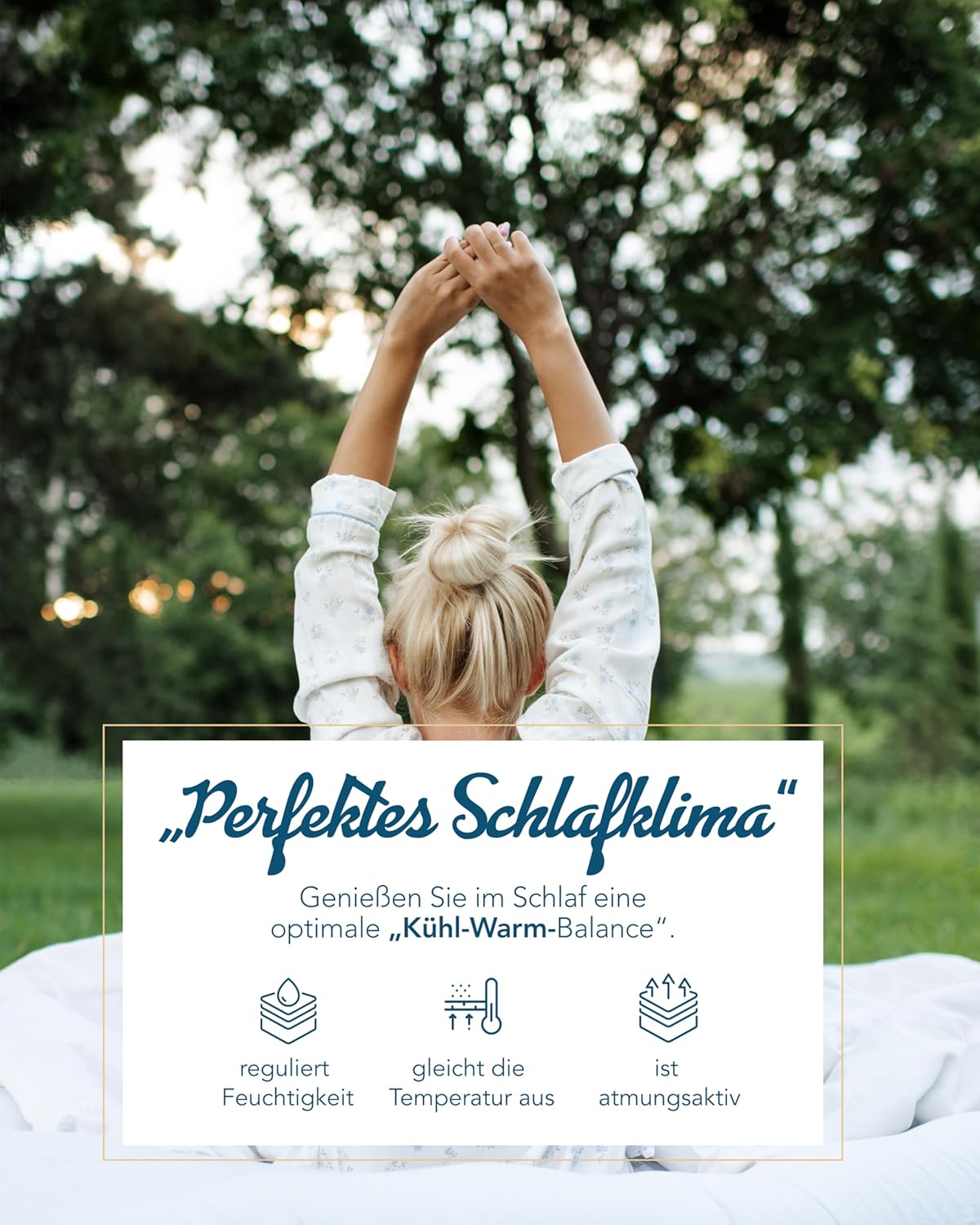 Wildseide Seide Baumwolle Sommerbett Sommerdecke Bettdecke 200x200 MS