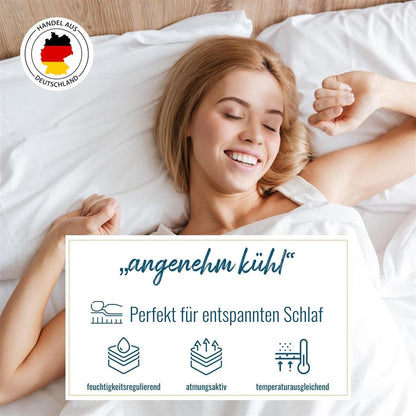 Klima Plus Allergiker Kopfkissen thermoregulierend Mikrokapseln 40x80