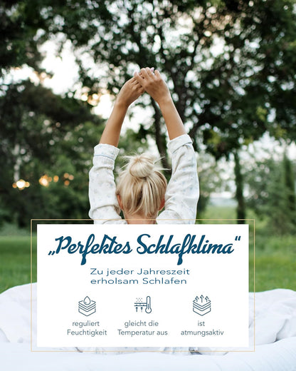 Garanta 4 Jahreszeiten Bettdecke Sommerbett Winterbett 135x200 60°