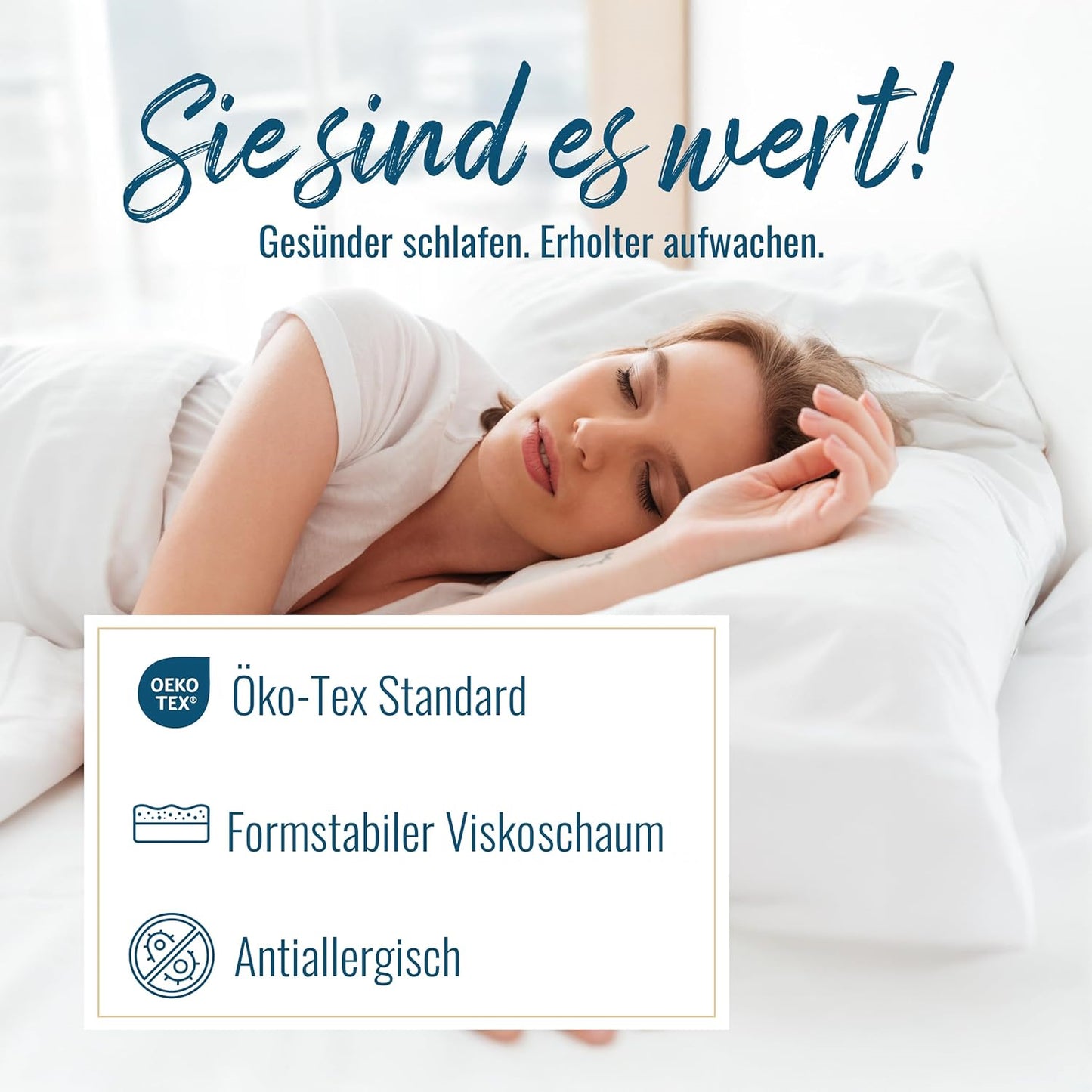 Reisekissen orthopädisches Nackenstützkissen Sympathica mit Tasche